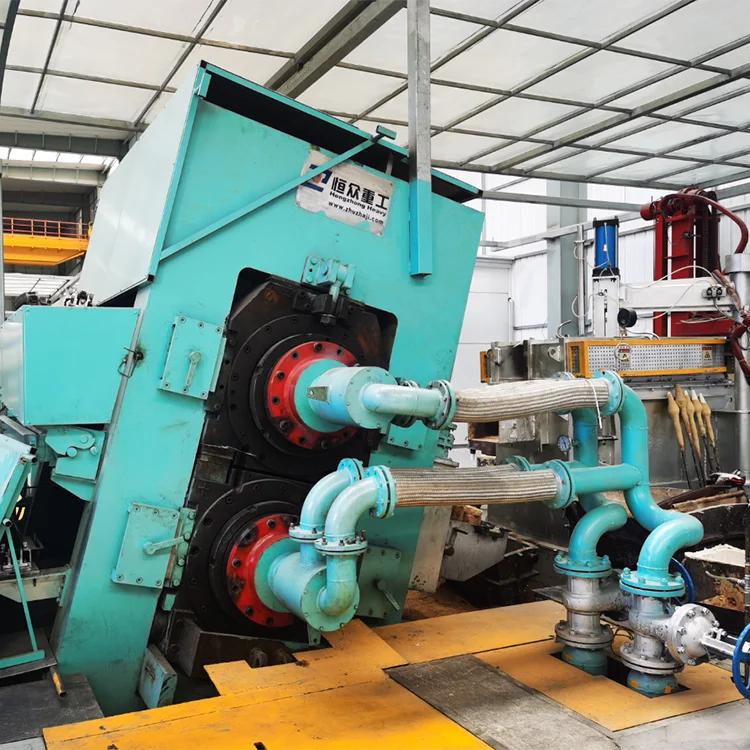 CCM Continuous Casting Machine For Making aluminum plate Casting For Rolling Mill