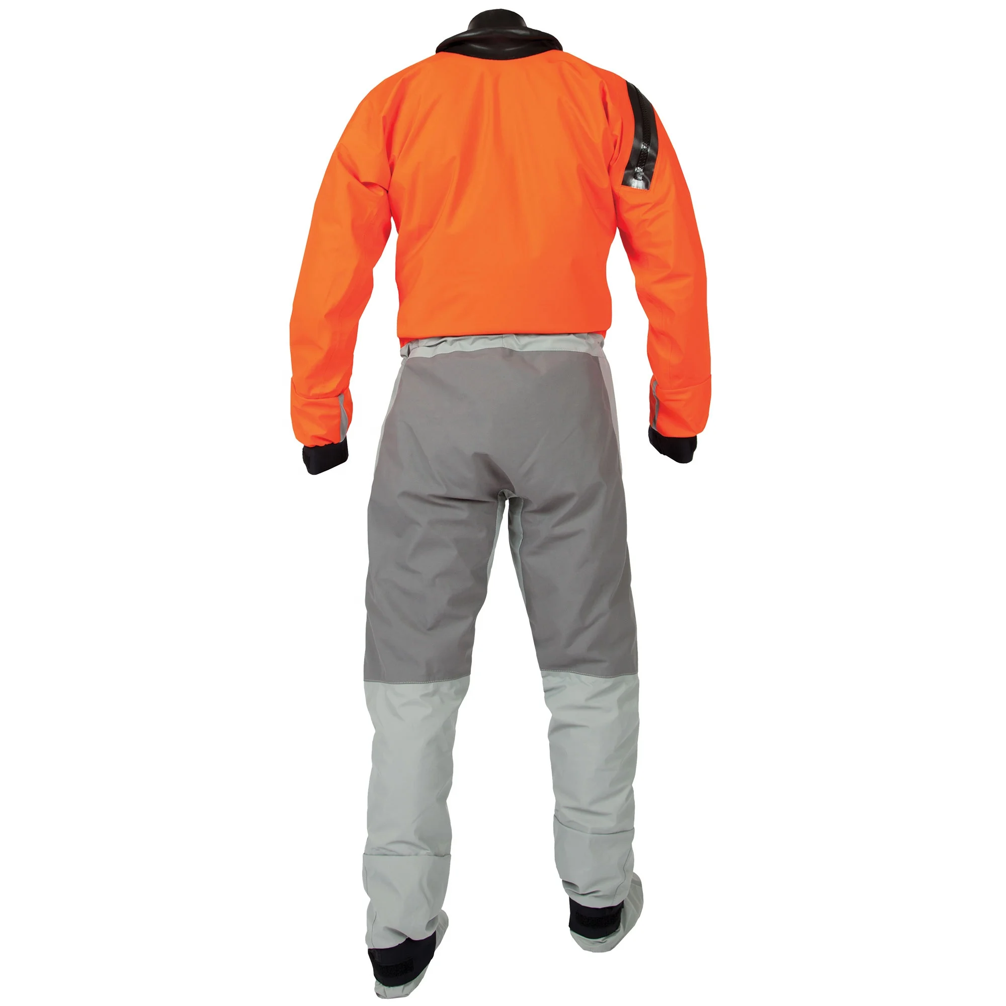 2023 Hot Sale Dry Suit Front Zipper Print Logo and Customized Color Sizes With Latex Gasket