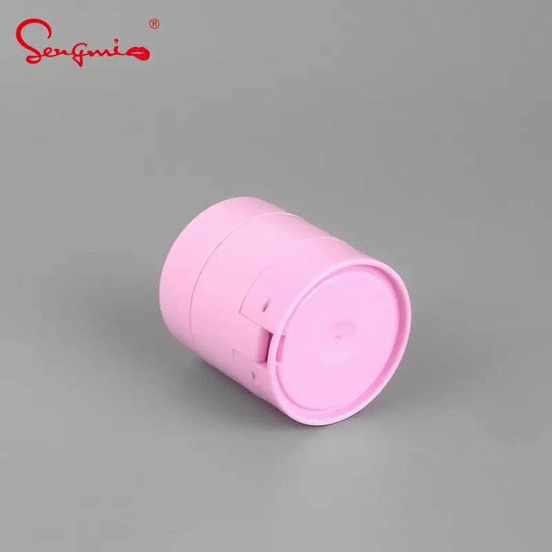 Unique Cute Heart Shape Stamp Blusher Case Air Cushion Blusher Container Case with Heart Sponge Puff