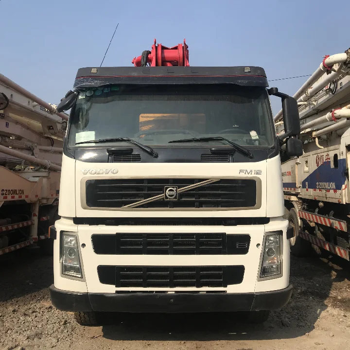 Best service Putzmeister boom placer mini mixer beton concrete pump truck price