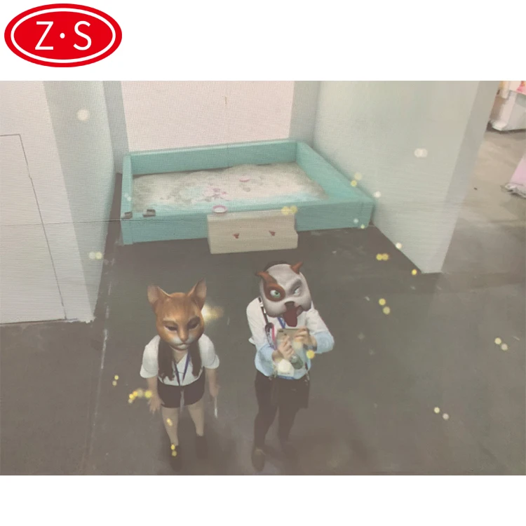 
Amazing interactive kids game somatosensory interaction animal interactive wall games 