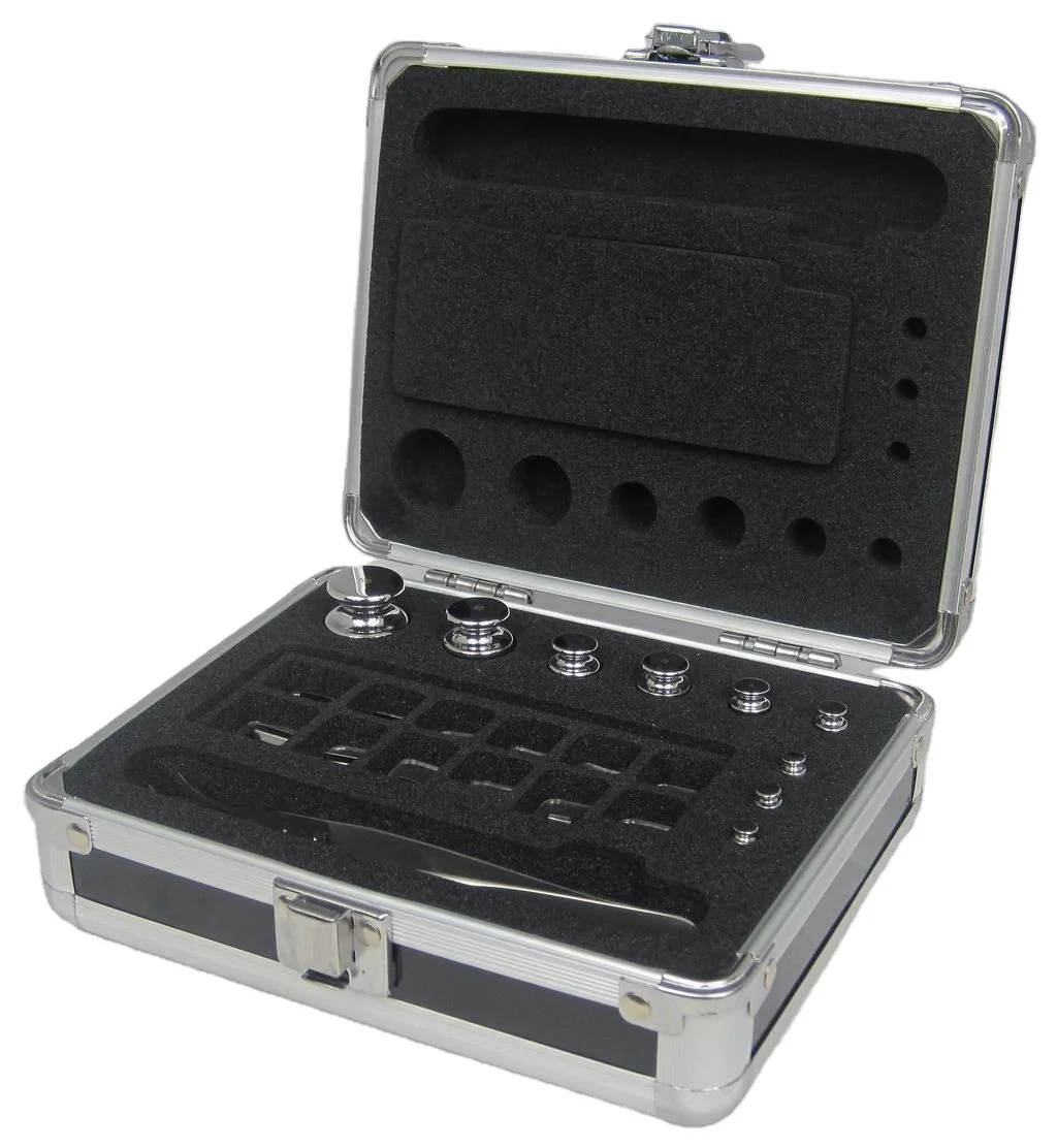 Customized Laboratory High Precision 1mg-100g 304 Stainless Steel Corrosion Resisting Cylinder Calibration Weight Counterweight