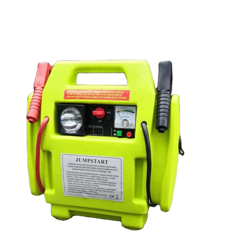 12V jump starter with air compressor multi-functional power station emergency car jump starter