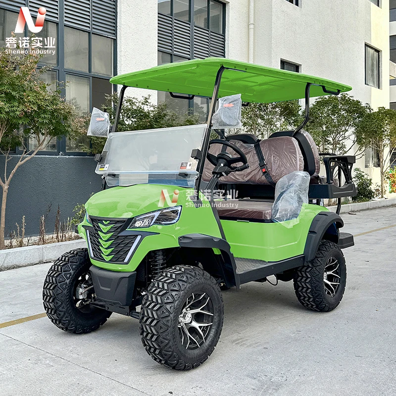 Golf Course Villa Hotel Resort 4 Seats Luxury Tourist gasoline Golf Carts