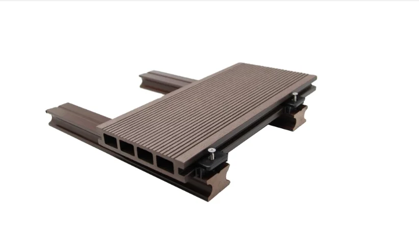 Solid 40*25mm Joist WPC Support Flooring Installation Accessories Wood Plastic Composite Decking Keel