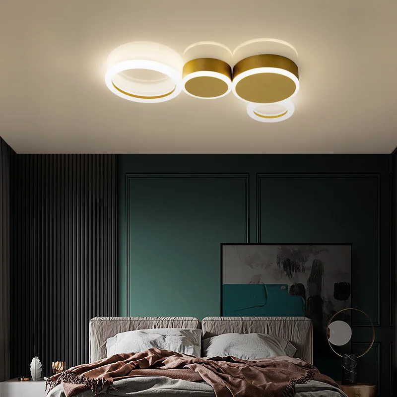 Hot selling  led ceiling light decorative simple modern ceiling room lamp warm and romantic led ceiling lamps for home