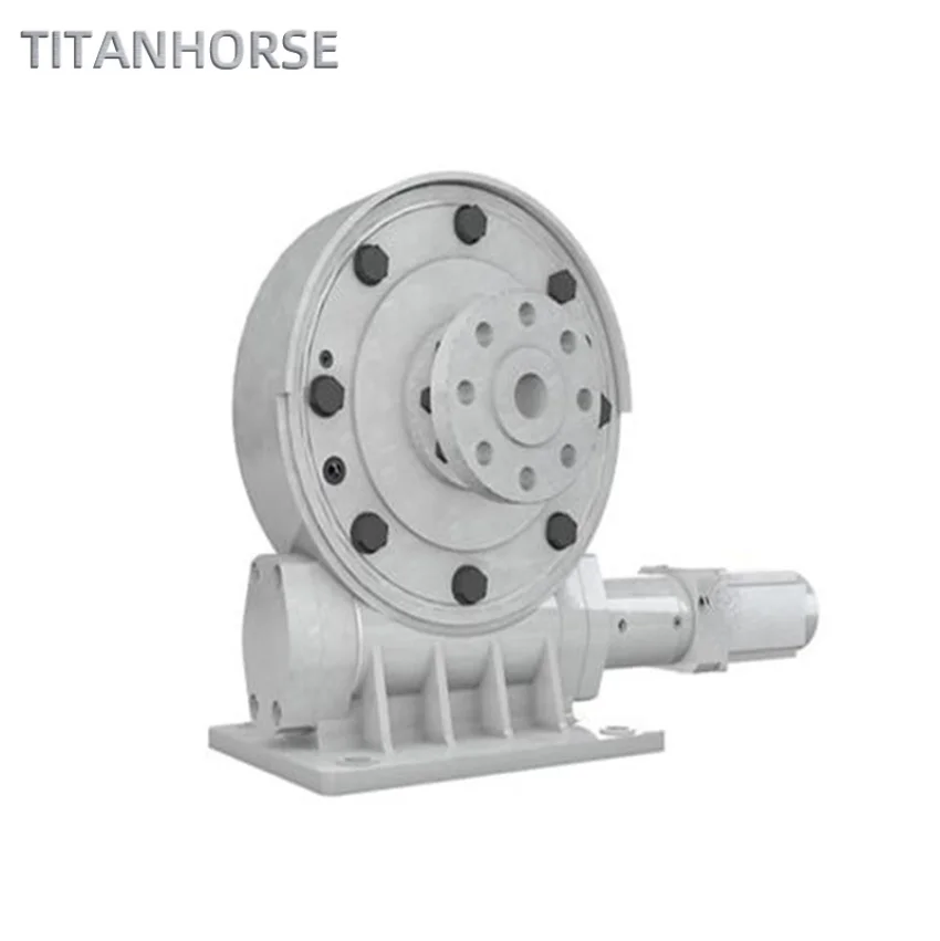 7 Inch slew drive for inclined single photovoltaic tracking station