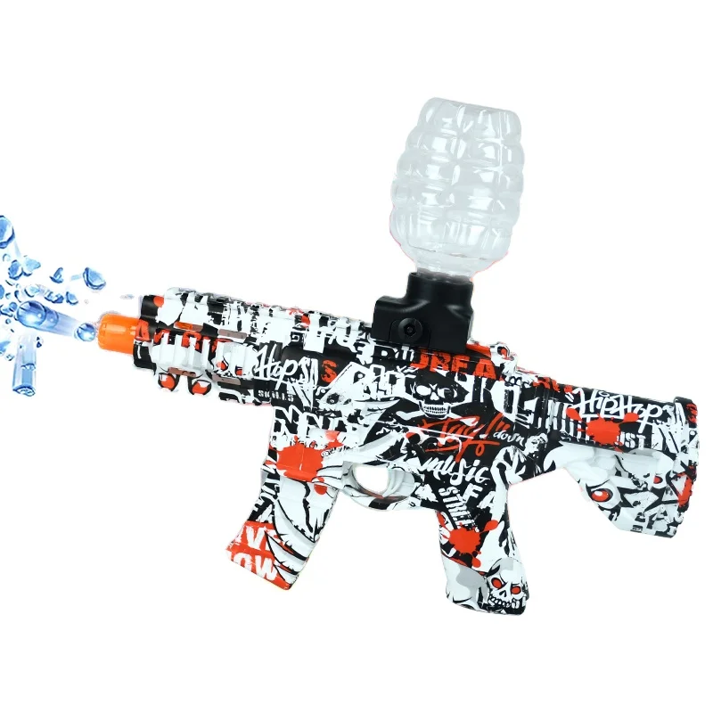 Fully Automatic Gel Water Gun Pistol AK47 Uzi M416 M4 Ammo Orbie Electric Splatter Ball Gun Blaster