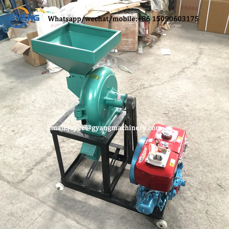 Professional Corn Flour Mill/ Grain Mills For Sale/ Small Agricultural Diesel Maize Milling Machine