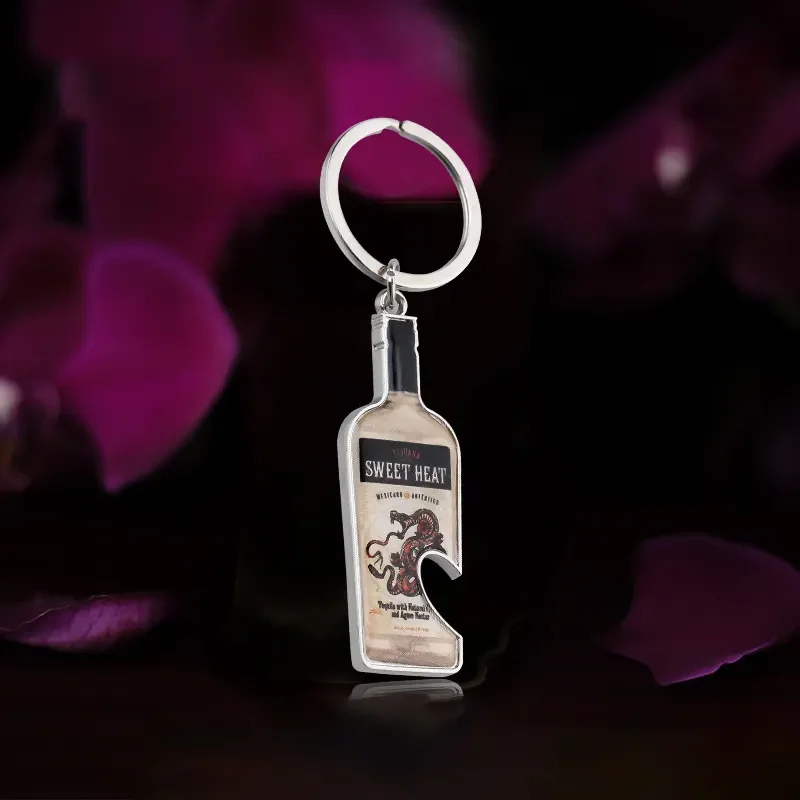 High quality Low Frequency Cute Cartoon Key chain Seal Waterproof Label Custom Metal Painted Key Chain