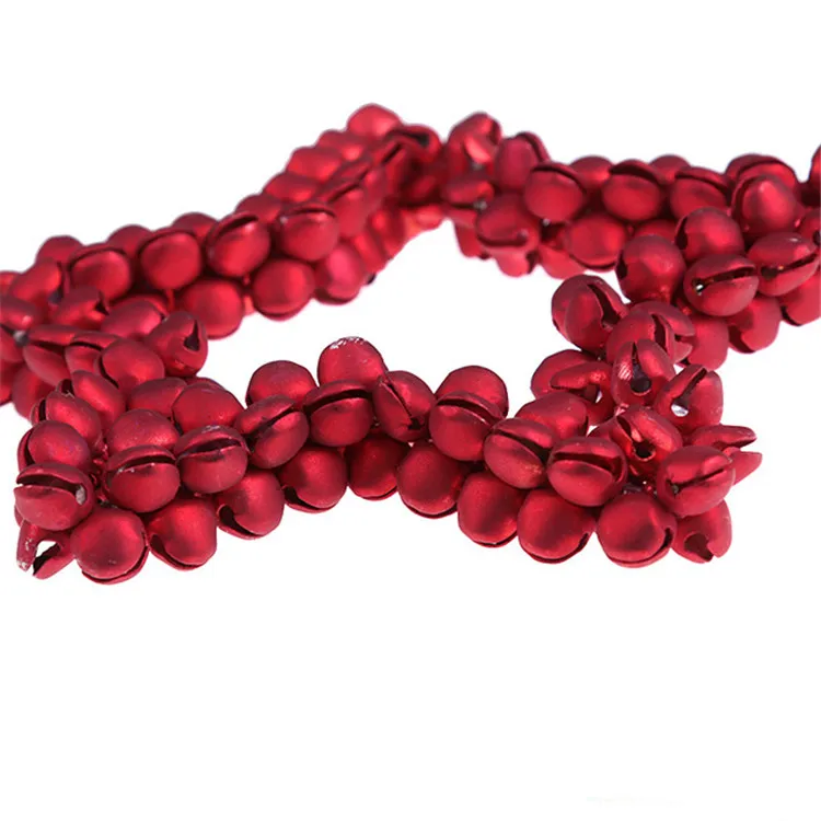 New Products Safety Item Metal Bells Five-pointed Star Christmas Ornament