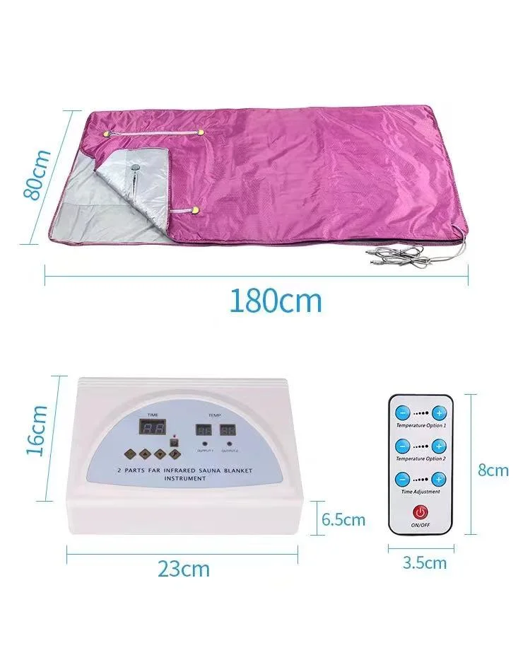 Оригинальное заводское физиотерапевтическое одеяло для сауны, лимфатический дренаж, инфракрасное одеяло для похудения