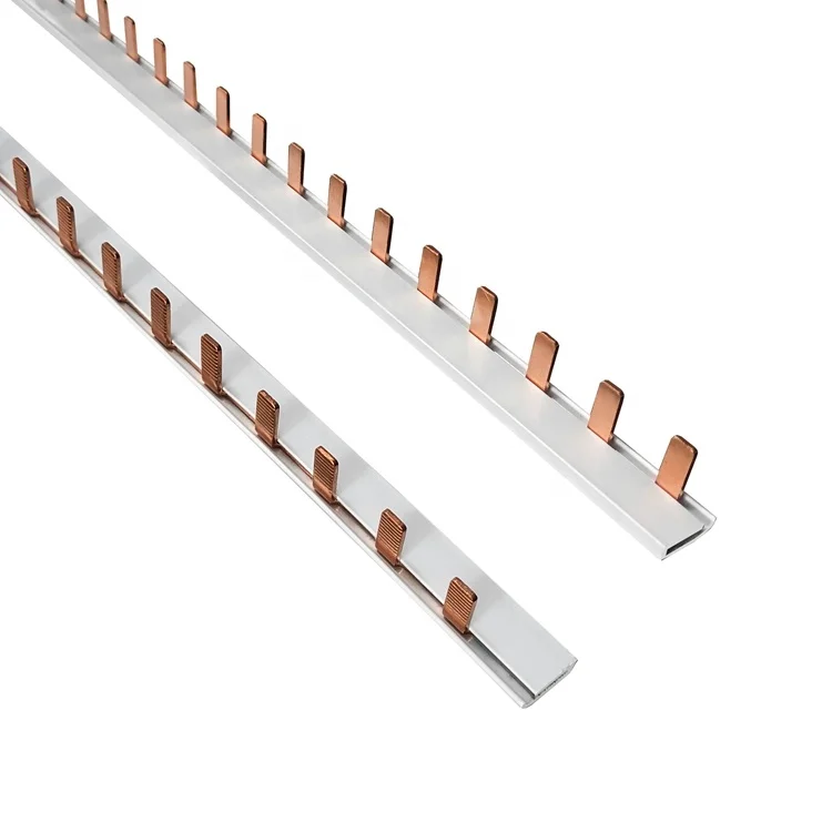 Шина аккумуляторная медная Соединительная коробка клемма соединение шина Тип штифта для подключения 63a 1P