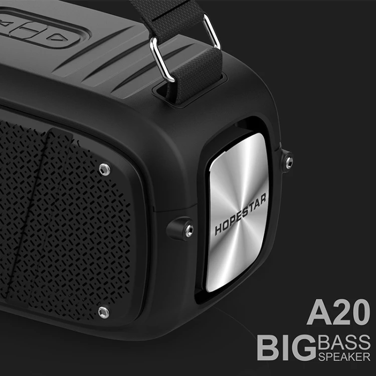Оптом HOPESTAR A20 Pro TWS портативный уличный водонепроницаемый сабвуфер беспроводной динамик с микрофоном караоке
