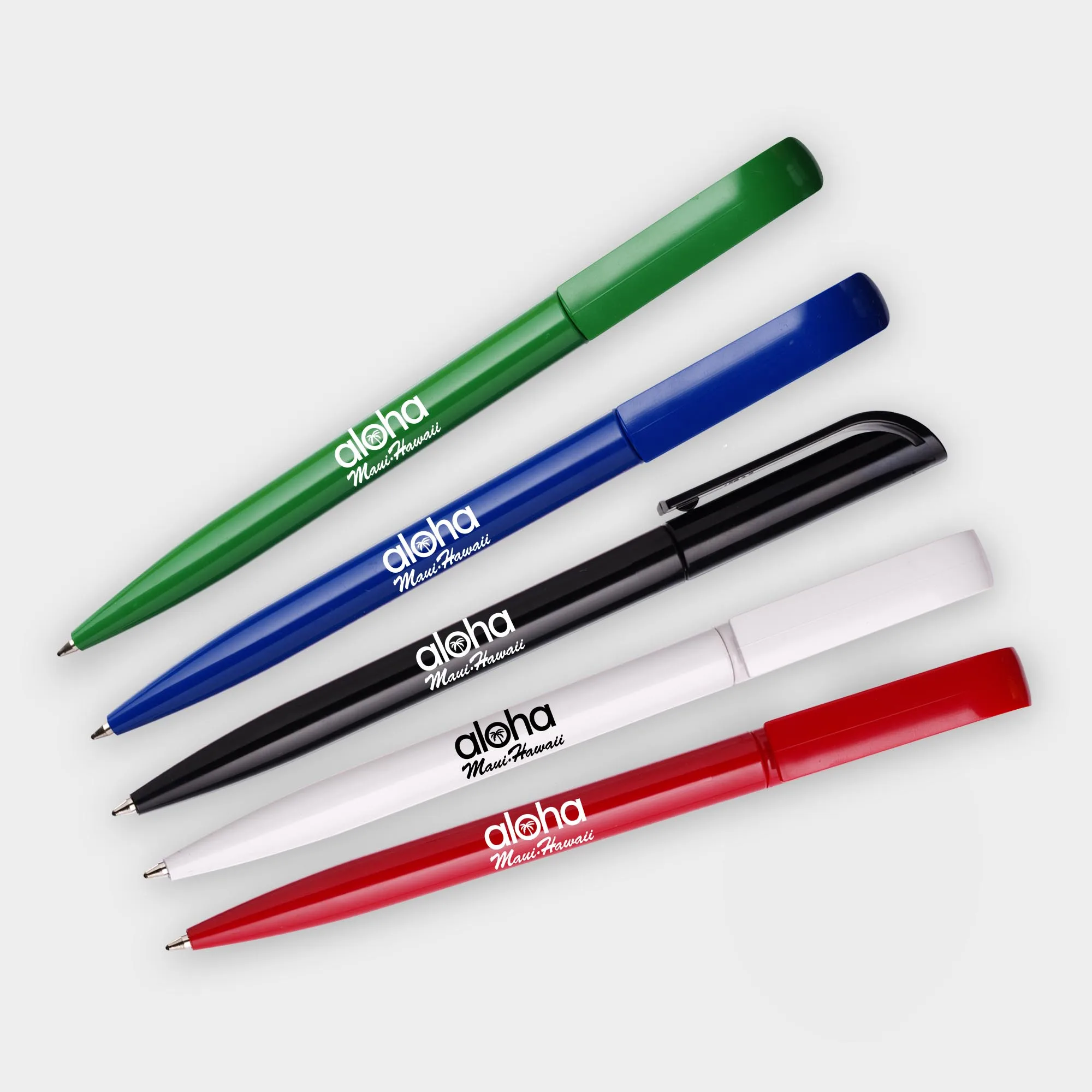 Cheap price promotional Multi color twist Ballpoint Pen ball pen plastic custom logo Writing Pen for office hotel advertisement
