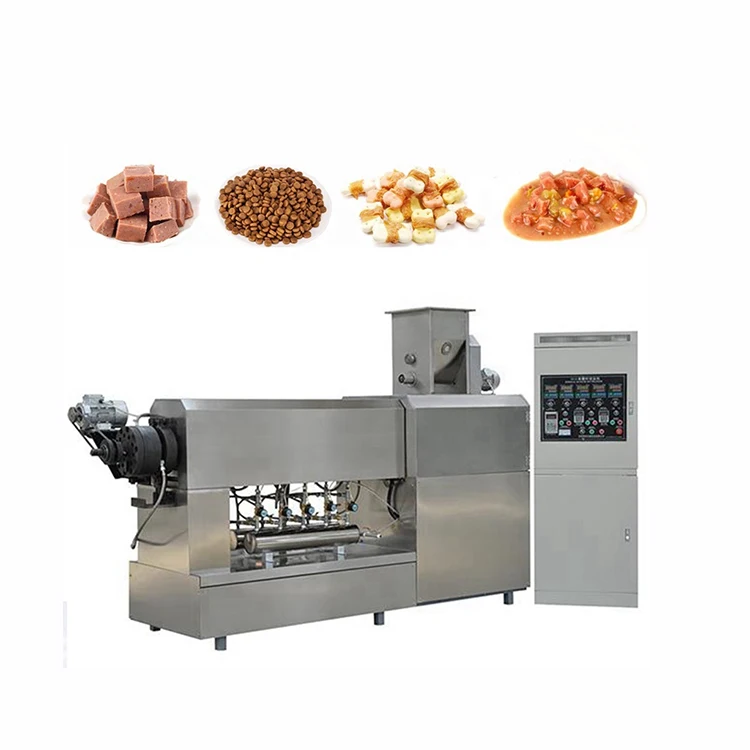 Dog Food Complete Production Line Extruder Machine Dog Food Extruded Dog Food Making Machine