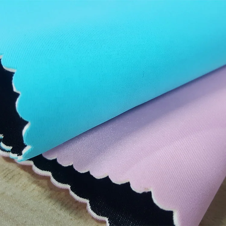 Неопреновая ткань Jianbo из лайкры на заказ с одной стороной из лайкры 2 мм, Неопреновая ткань для бикини, костюма для дайвинга