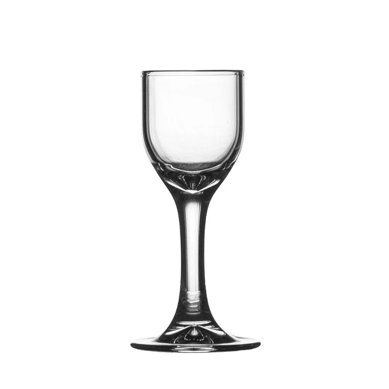 Shot Glasses Mini 0.3oz 0.6oz Long Stem Shot Glass Souvenir Wine Glass