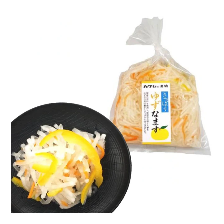 Japanese vegetables packing covers fermentation pickle  in a pouch