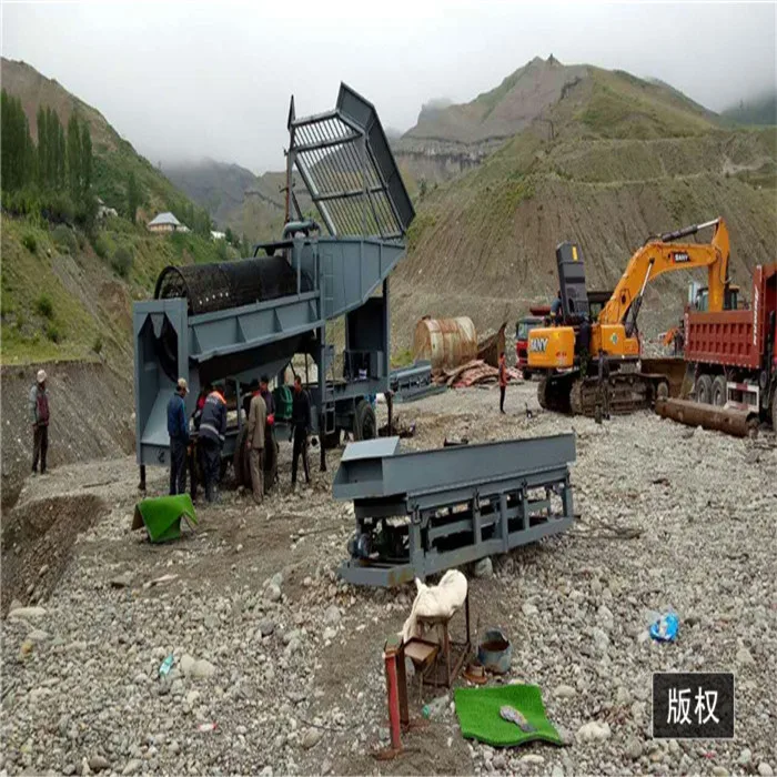 100t Per Day Gold Refining Machine Alluvial Gold Mining Machine Complete Gold Washing Mining Machine