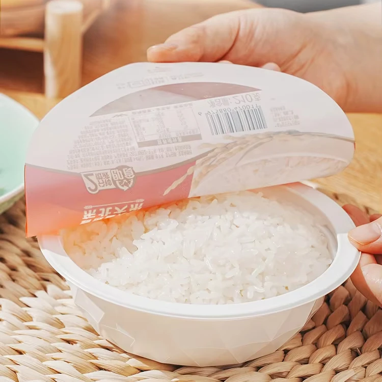 Hot Selling Convenience Packaged Nutritious Organic Quick Precooked Rice Microwave Instant Rice Cooked Rice Northeast China