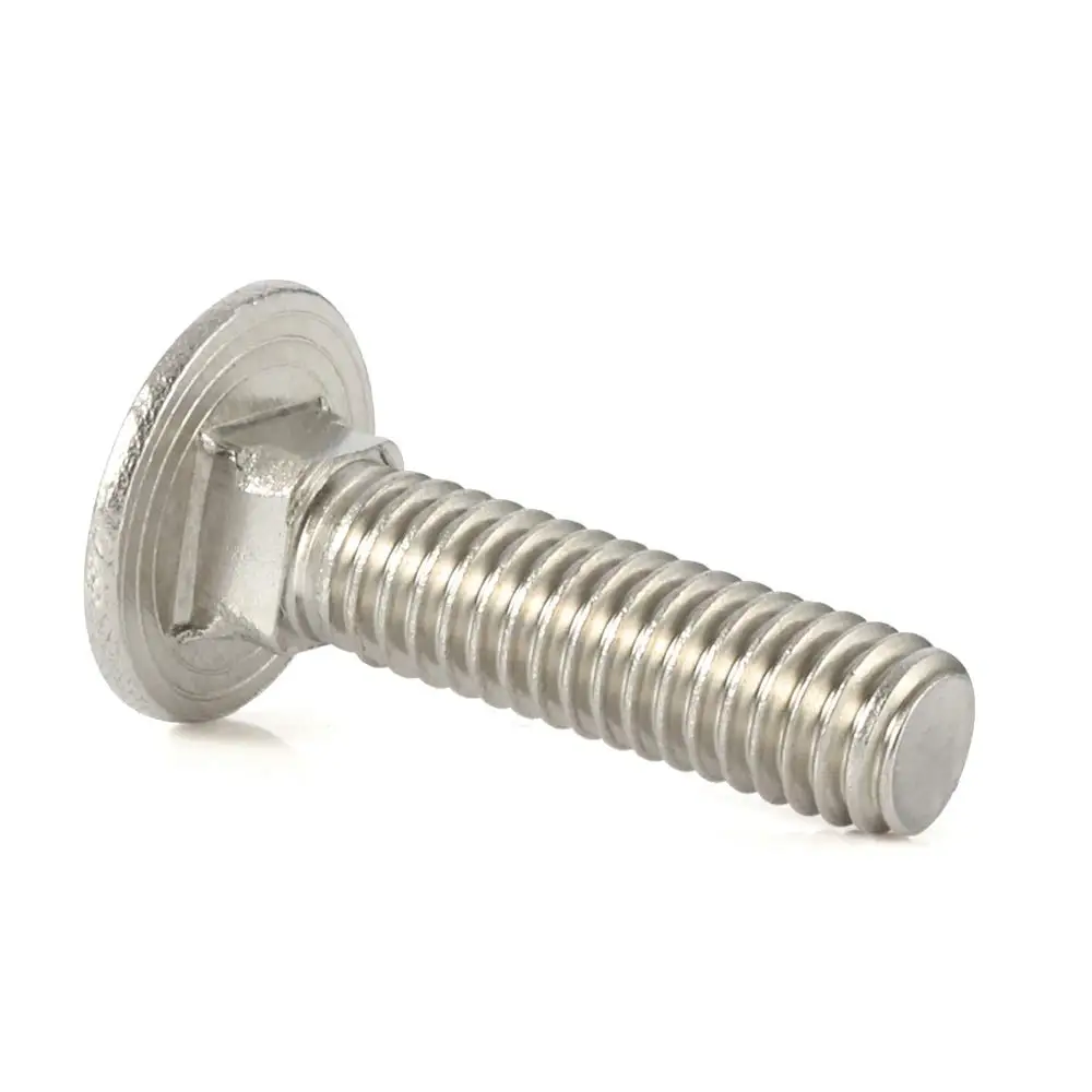 custom made 306 Stainless steel Mushroom Head Square Neck Carriage Bolt