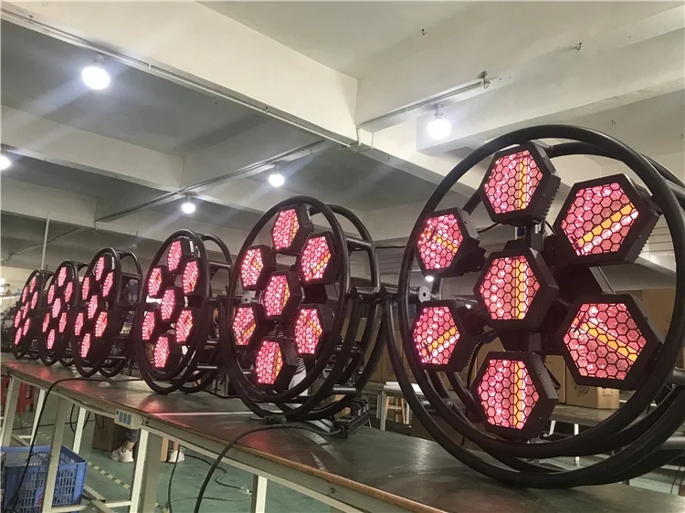  2020 Новый светодиодный сценический эффект SMD5050 RGB Ретро стробоскоп шестигранный фонарь для вечеринки