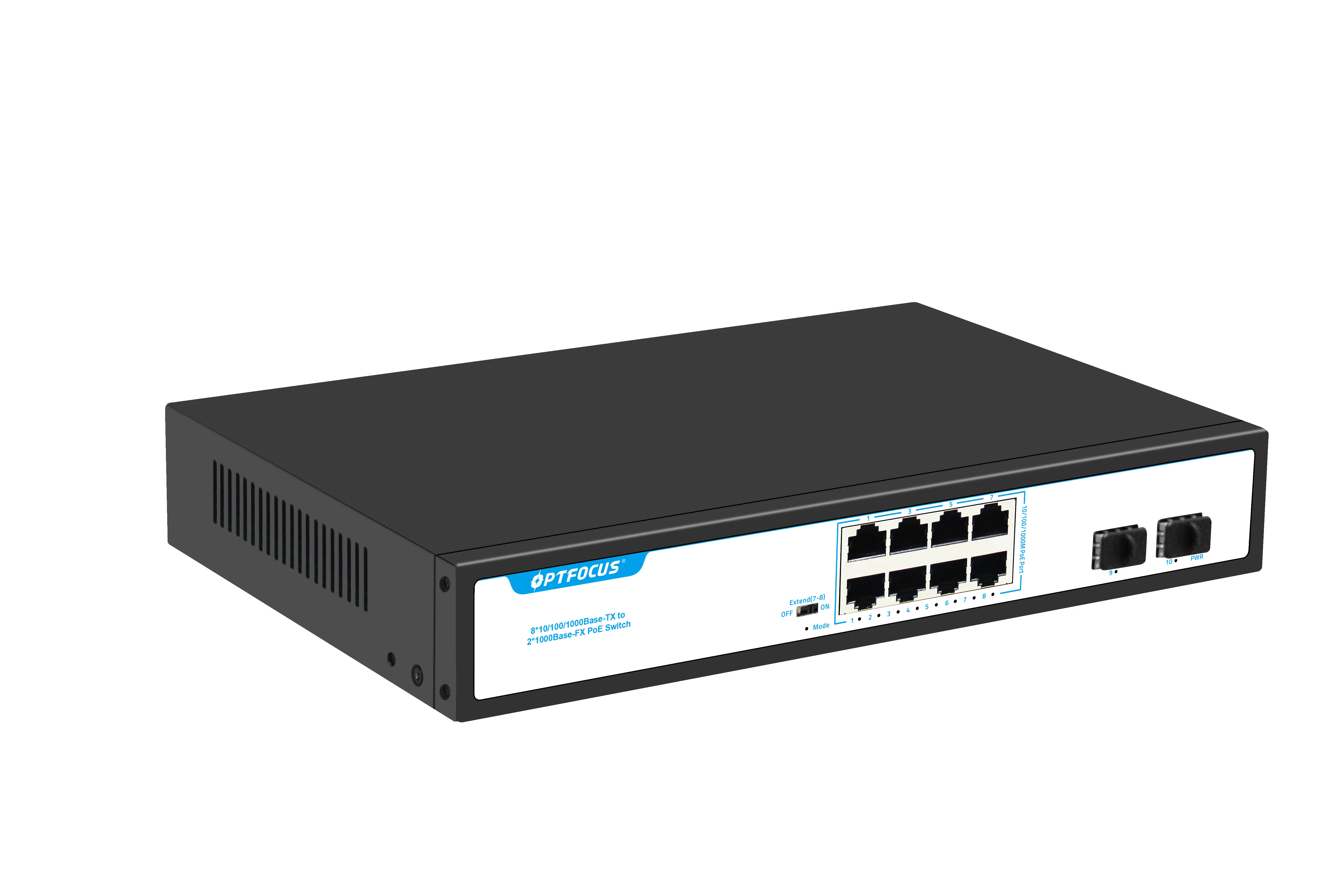  Высокое качество 2 гигабитных слота SFP 10 портов сетевой коммутатор poe d link
