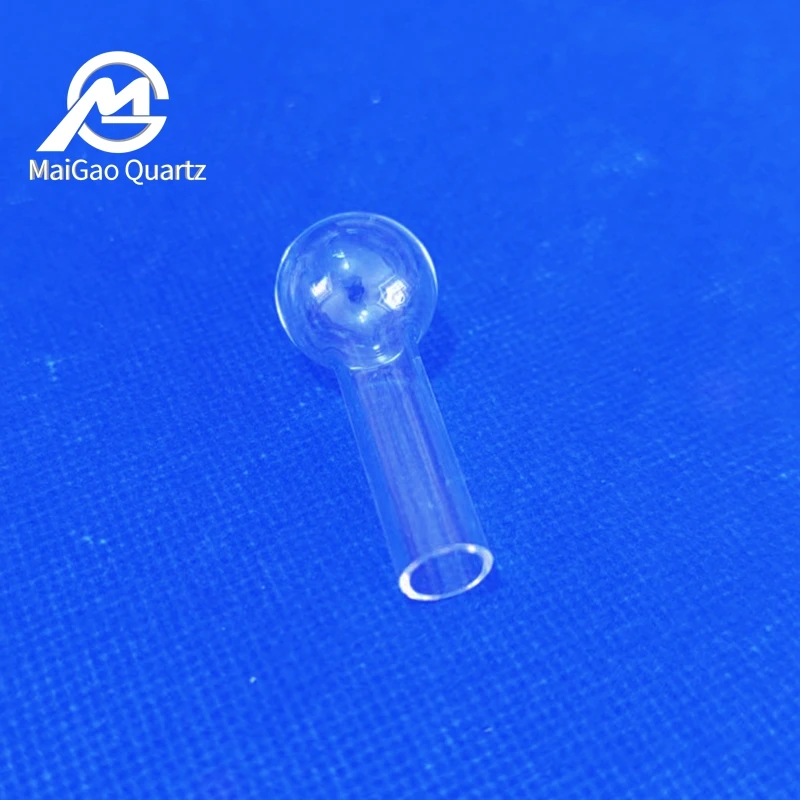 Специальная сферическая кварцевая трубка, объемная колба с закрытой трубкой