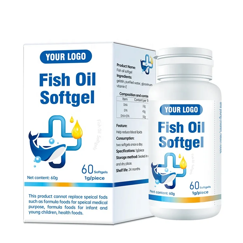 EM Halal Omega 369 Fish Oil In Bulk 1000Mg Softgel Capsule