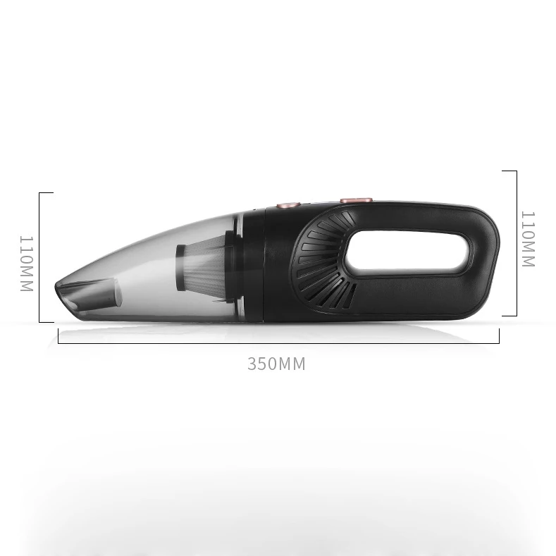 Беспроводной ручной автомобильный пылесос с низким уровнем шума для влажной и сухой уборки