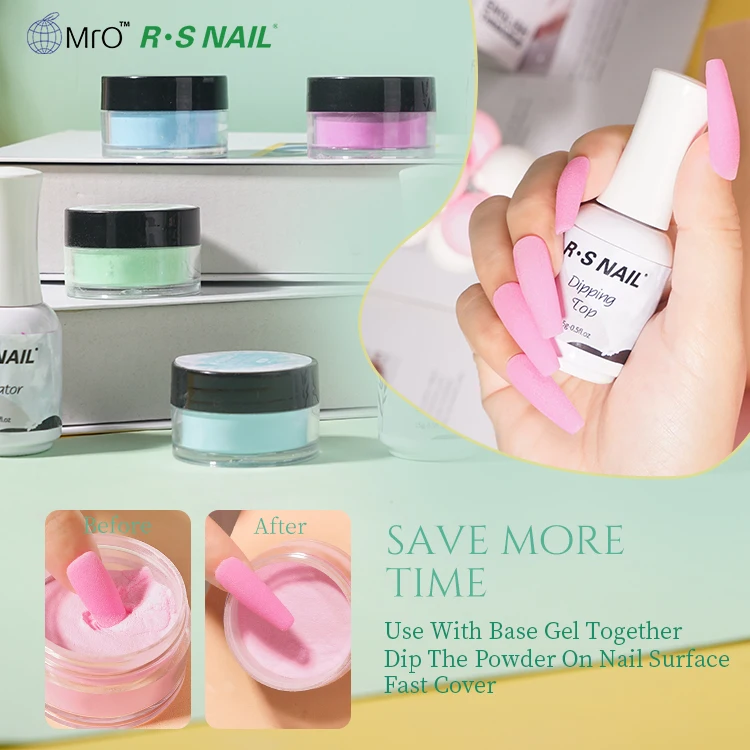 High Quality Cheap Price 15ml 2 In 1 Dipping Powder Nail Polish Acrylic Powder