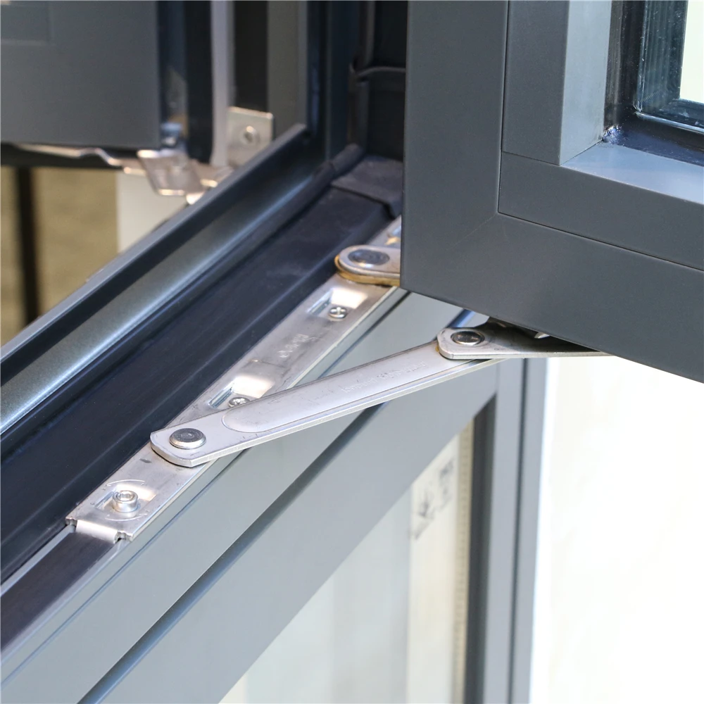 Solid and reliable hurricane impact arch top casement windows