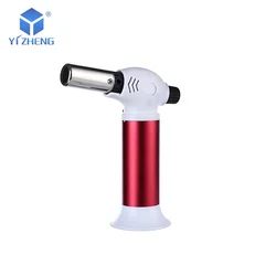 Butane Jet Baking Gun Dessert Cooking Creme Brulee Culinary Refillable Kitchen Flame Blow Torch Gas Lighter For Kitchen