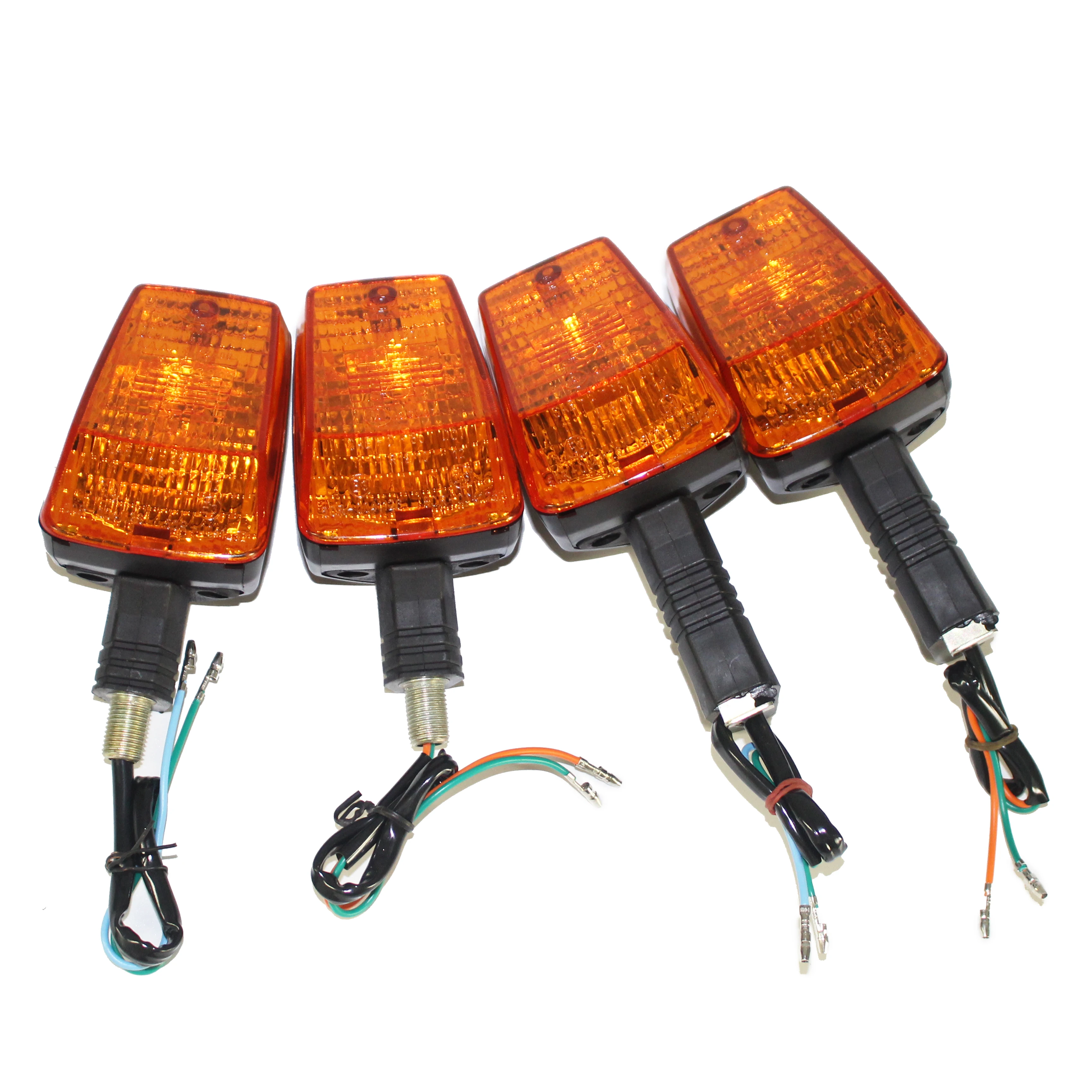 For MZ ETZ 250 For MZ ETZ 251 Motorcycle Turn Signal Indicators Lights Set  4 Pieces Front And Rear Motorcycle Turn Signal Light