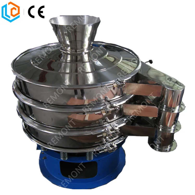 Hot sale triple deck circular vibrating sifter machine 1 year warranty sieving machine vibrating screen