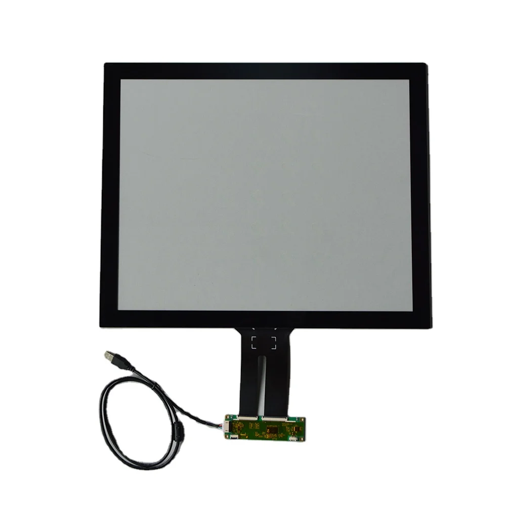 Projected multi touch EETI ILITEK touch controller usb pcap 19 inch capacitive touch screen panel