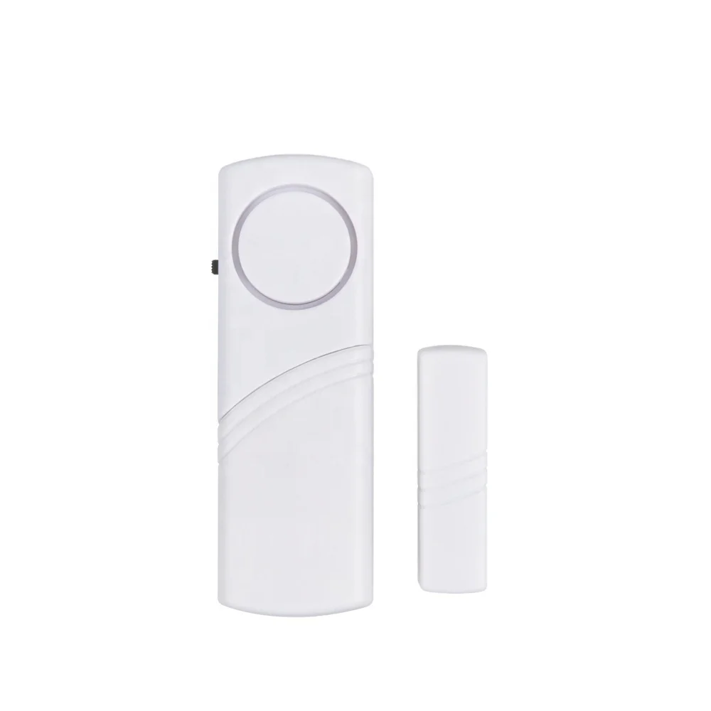 Door Alarm Sensor Wireless Window Door Open Contact Burglar Alarm Chime Anti-Theft 110dB Loud Enough