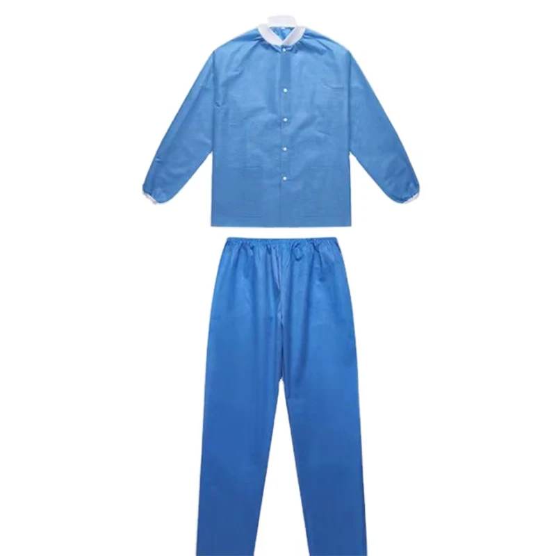 Medical Disposable Surgical apparel Isolation gown Multi Pocket Utility Scrub suit Jacket