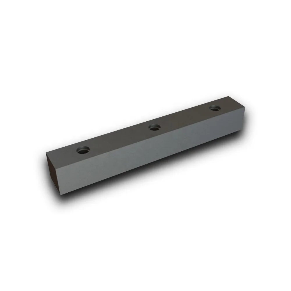 Factory Custom Durable Thread Holes Stator Knives Industrial Plastic Recycling Granulator Blades