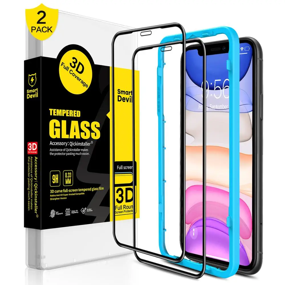 
Hot 9H Premium Tempered Glass Screen Film For Apple Iphone 11 Pro Max Screen Protector 
