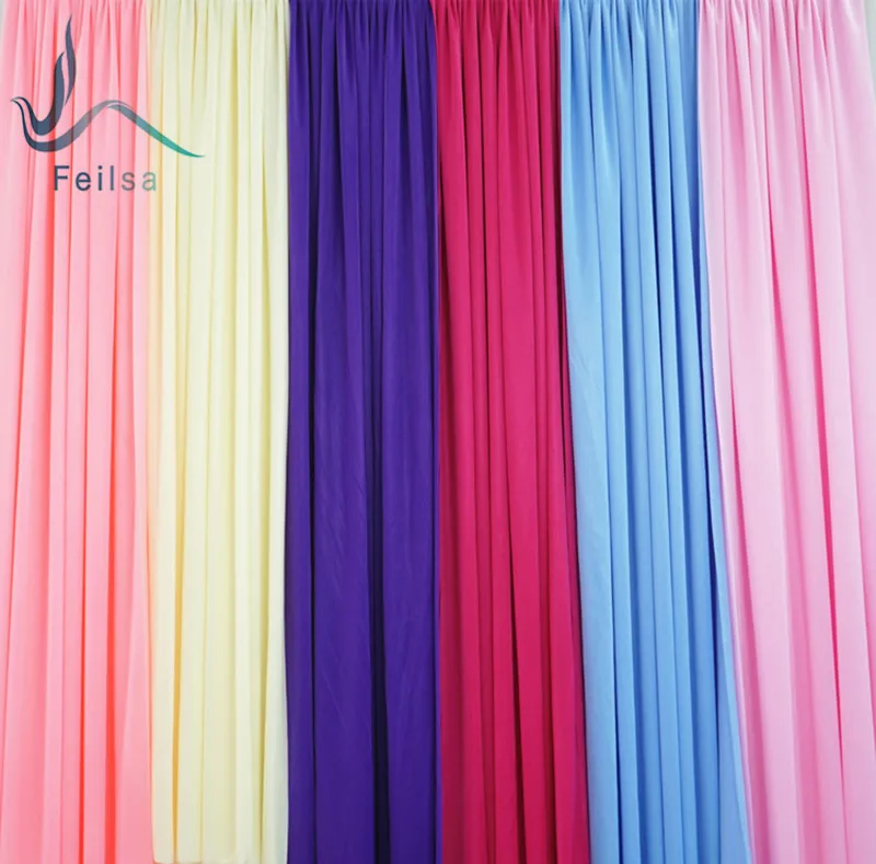 100% polyester cotton wedding fabric ice silk textile