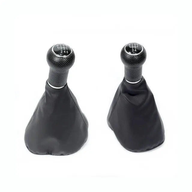 5Speed Car Accessories Gear Shift Boot Knobs For VW GOLF3 MK4 Seat IBIZA