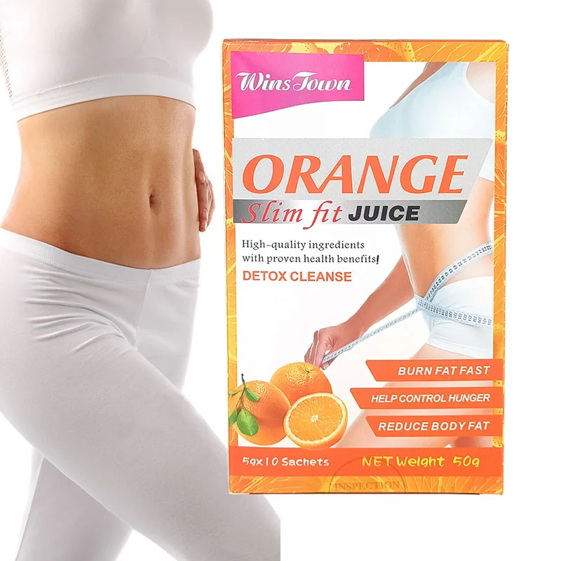 Y17 Fast slim Flat Tummy Detox Orange flavour Diet Herbs Supplement private label Slim Juice Drink Minceur Slim fit Fruit Juice