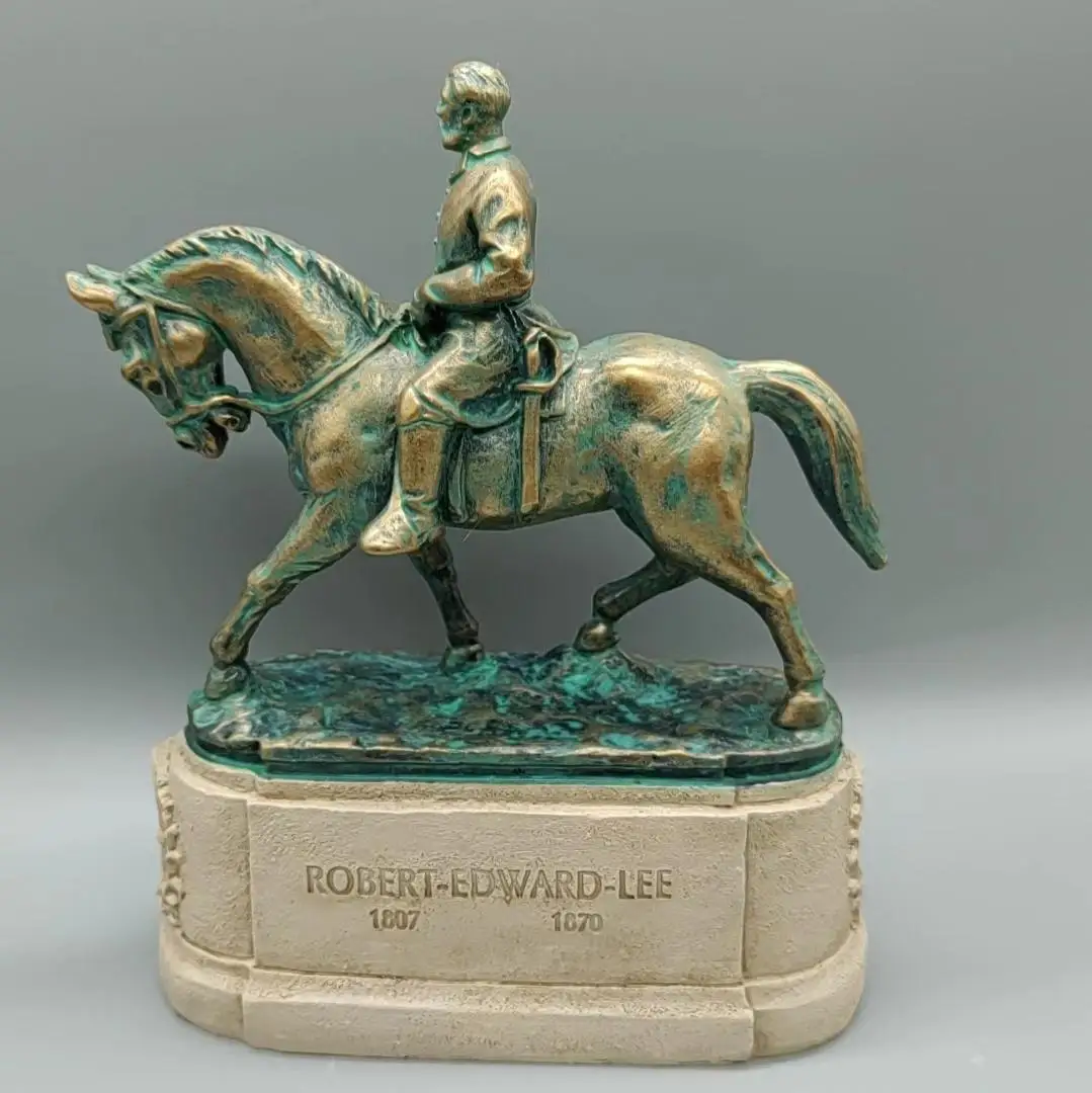 Factory Custom Resin Crafts American General Robert Edward Lee Tourist Attractions Architecture Figure Sculpture Statue