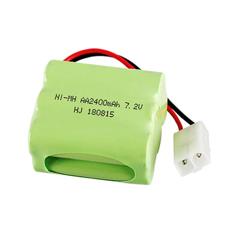 
Yundwei Ni-MH 1.2V 2.4v 3.6v 4.8v 6v 7.2v 9.6v 12v 14.4v 24v customized AA AAA Sub C rechargeable nimh battery pack 