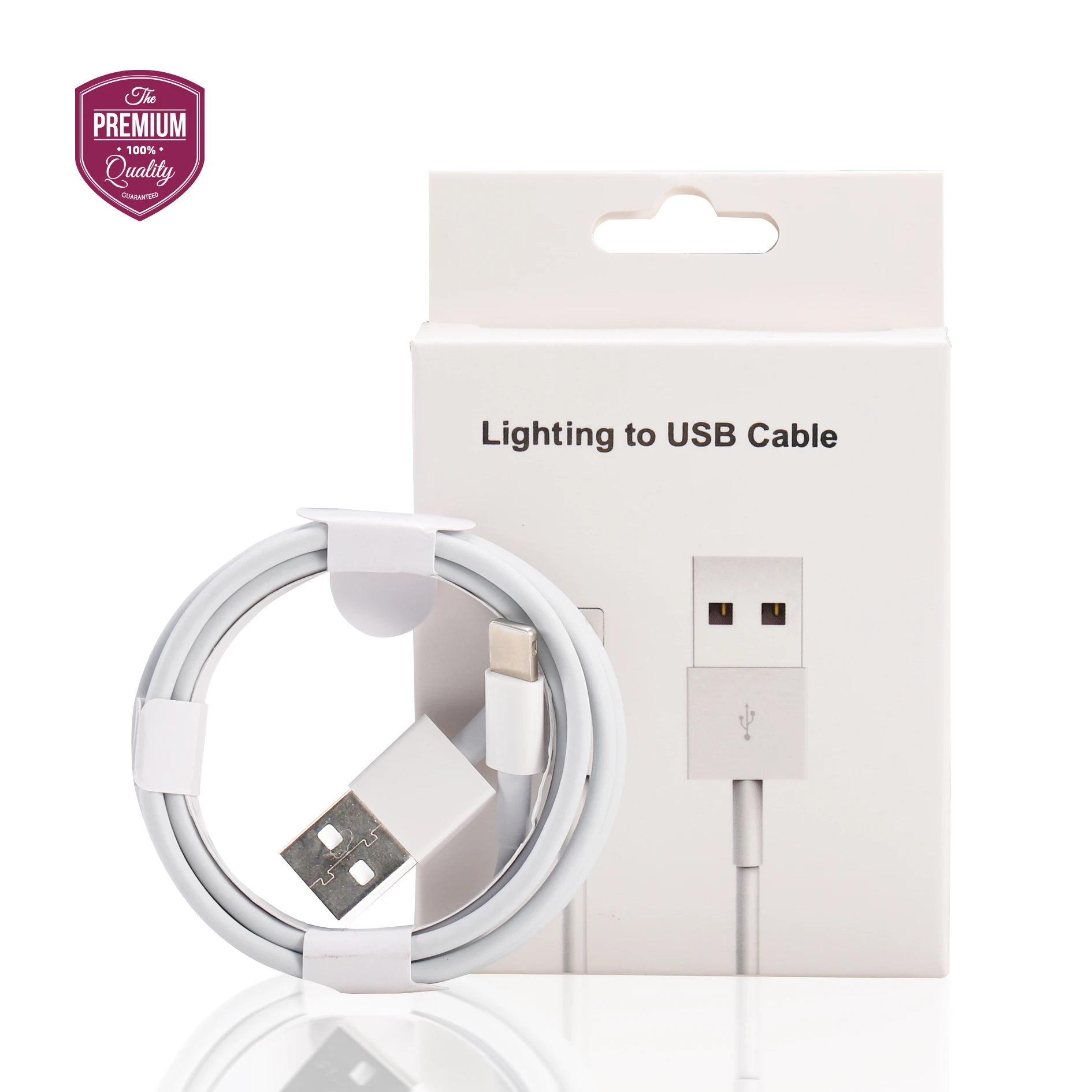  Горячая распродажа! tideseer белый 1 м Od 3 0 мм Usb зарядными кабелями полный 5w 5v 1a ТПЭ 8-контактный освещения кабель для