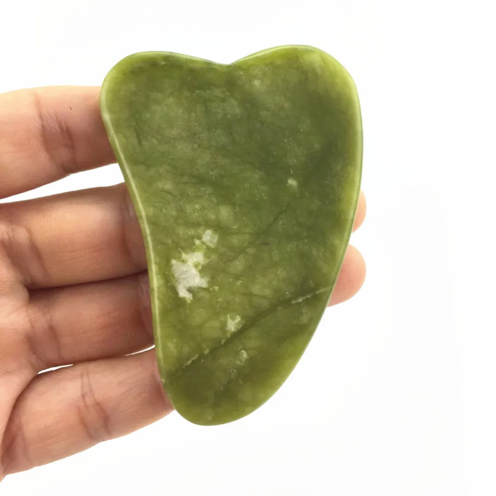 Массажер для лица IFINE 100% натуральный инструмент Xiuyan Jade Gua Sha подтяжки кожи удаления морщин