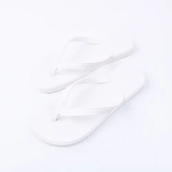 HappyChina custom logo flip flops beach wholesale print sandal flip flop white sublimation slipper slides flipflops customized
