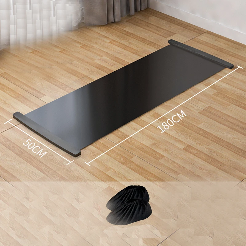 Yoga Sliding Mat Sports Fitness Glide Plate Skating Training Glide Mat For Ice Hockey Roller Skating Leg Exercise Accessories